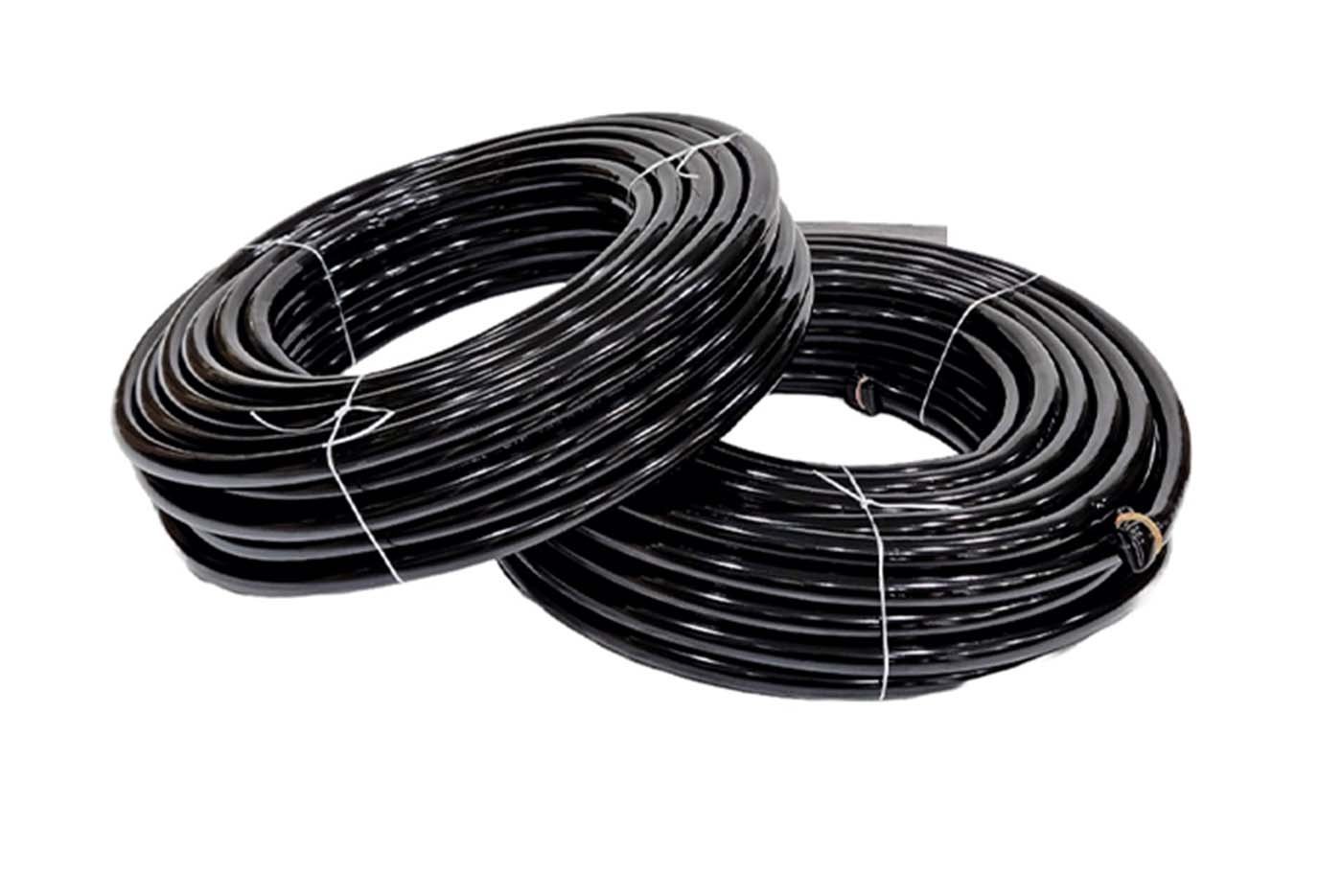 Super Black Cotting PVC Tubing Pipe